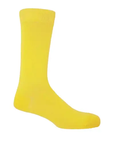 Men PEPER HAROW Classic Mens Socks - Sunshine £16.00