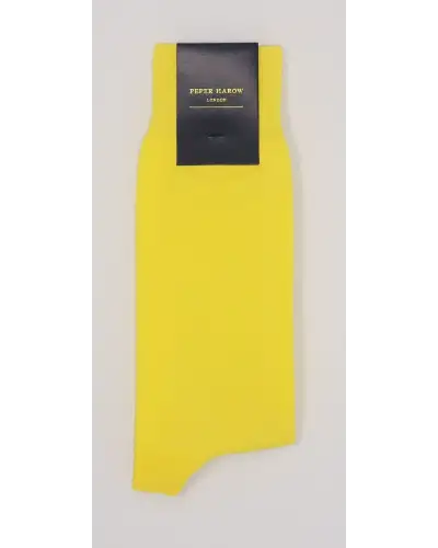 Men PEPER HAROW Classic Mens Socks - Sunshine £16.00
