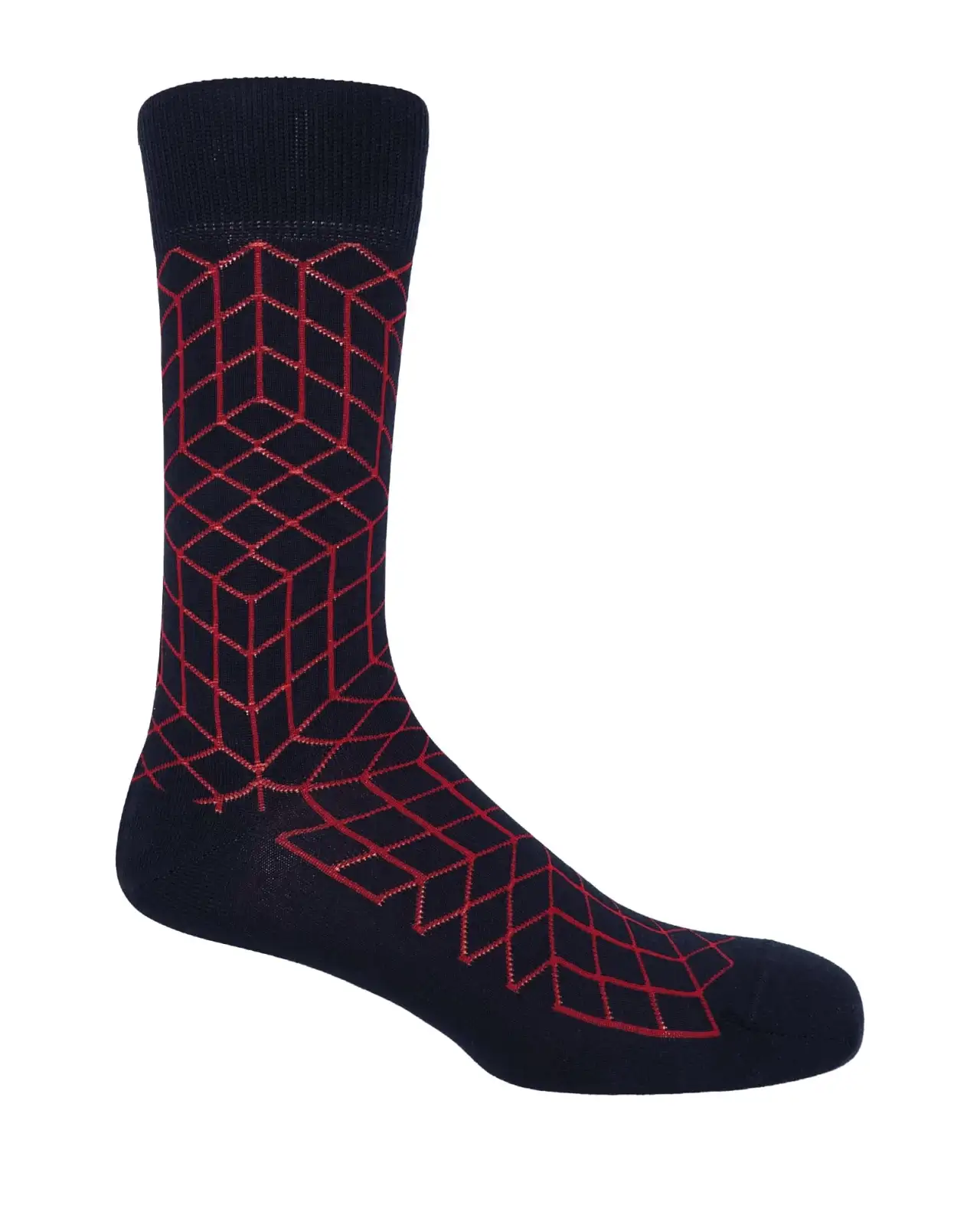 Men PEPER HAROW Puzzle Mens Socks - Black £16.00