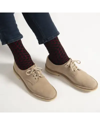 Men PEPER HAROW Puzzle Mens Socks - Black £16.00