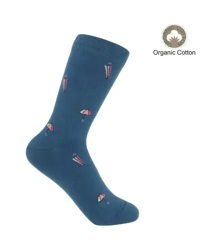 Women PEPER HAROW Umbrella Womens Socks - Blue £15.00