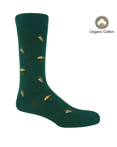 Men PEPER HAROW Umbrella Mens Socks - Green £17.00