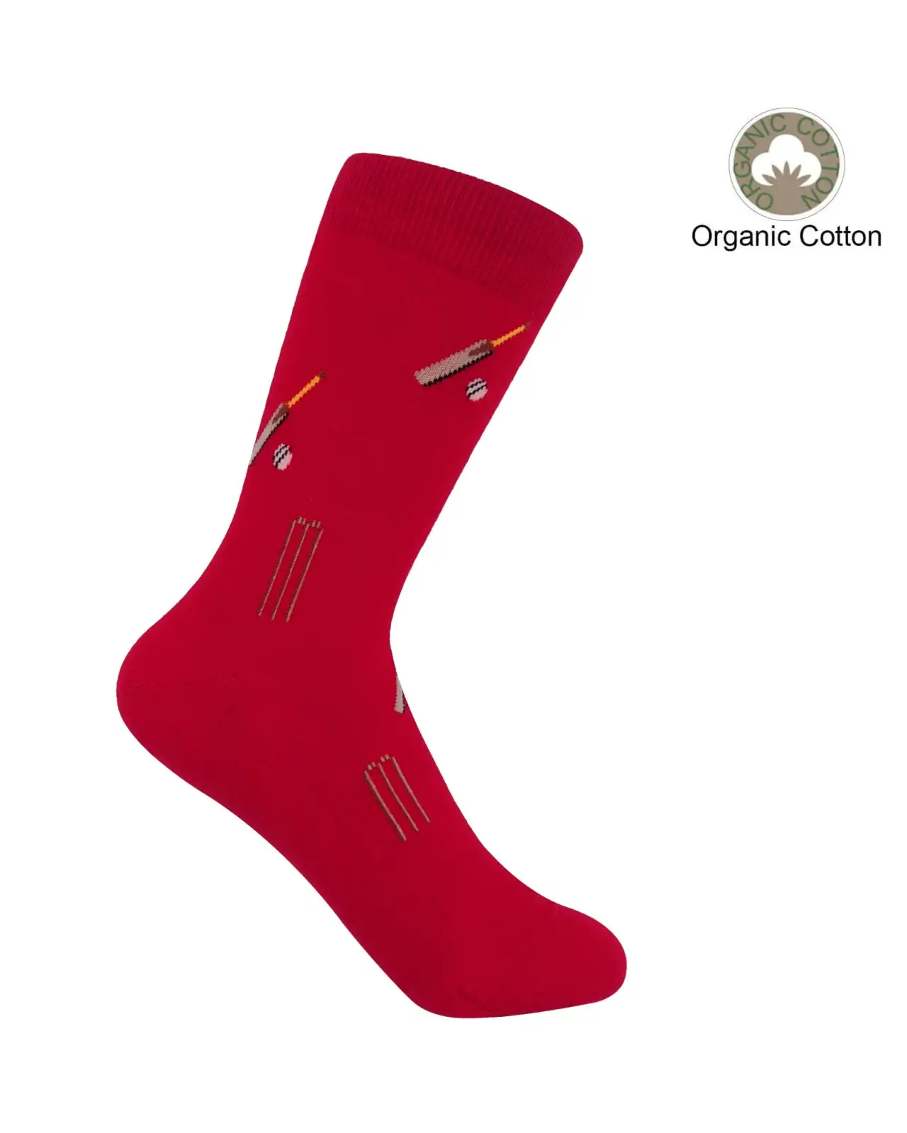 Women PEPER HAROW Cricket Womens Socks - Red £15.00