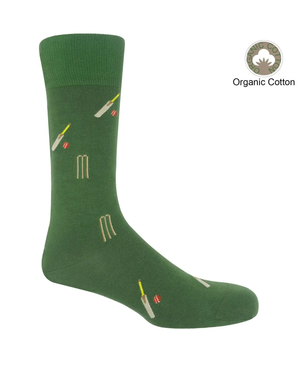 Men PEPER HAROW Cricket Mens Socks - Green £17.00