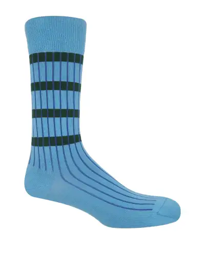 Men PEPER HAROW Old School Mens Socks - Blue £16.00
