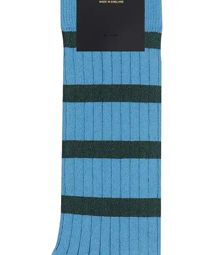 Men PEPER HAROW Old School Mens Socks - Blue £16.00
