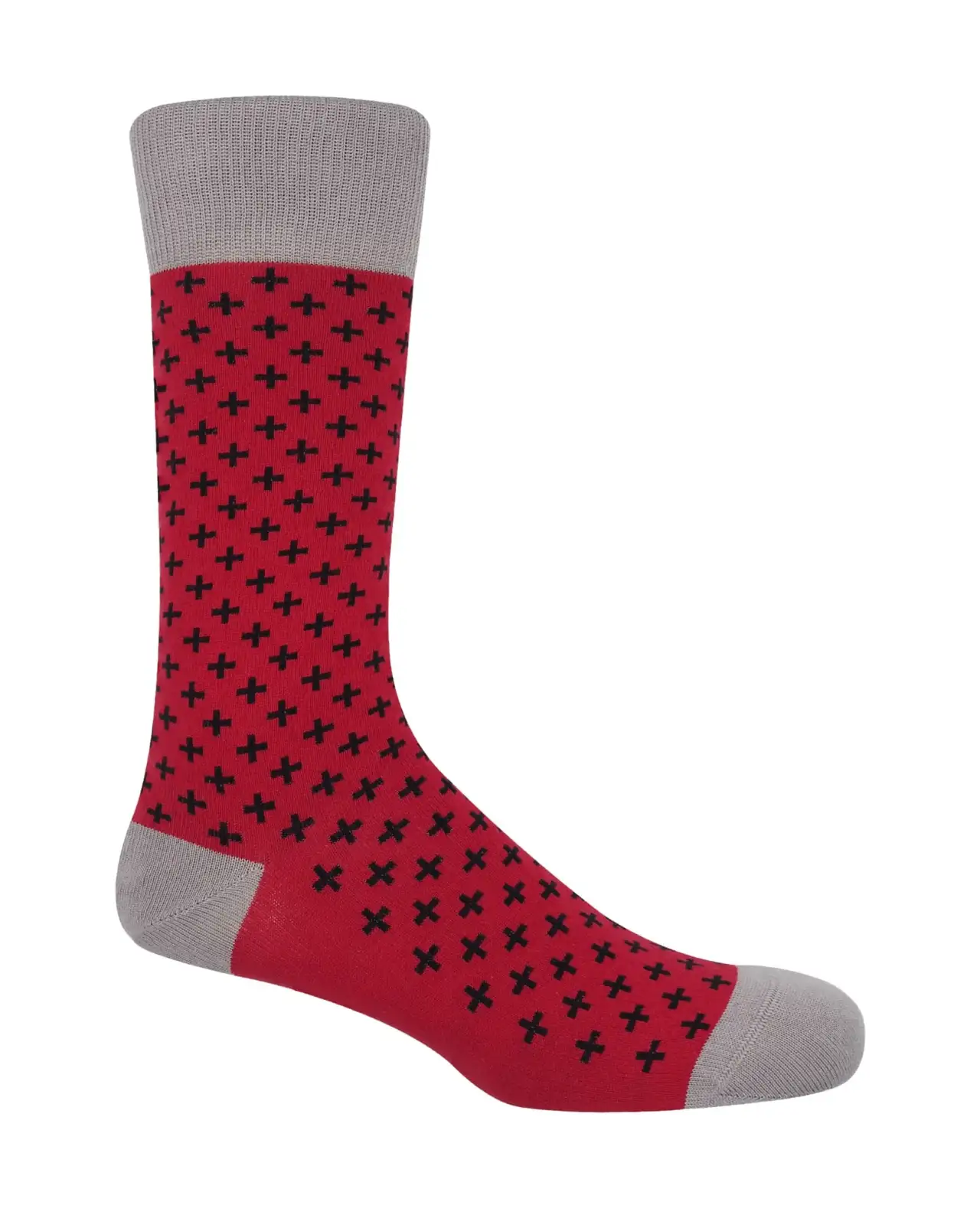 Men PEPER HAROW Crosslet Mens Socks - Red £16.00