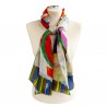 Scarves Fox and Chave Delaunay Still Life Silk Habotai Scarf £42.00