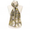 Scarves Fox and Chave Morris Pimpernel Crepe De Chine Scarf £45.00