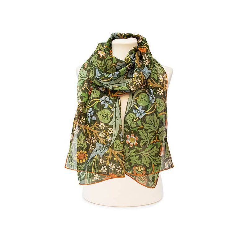 Scarves Fox and Chave Morris Blackthorn Chiffon Scarf £52.00