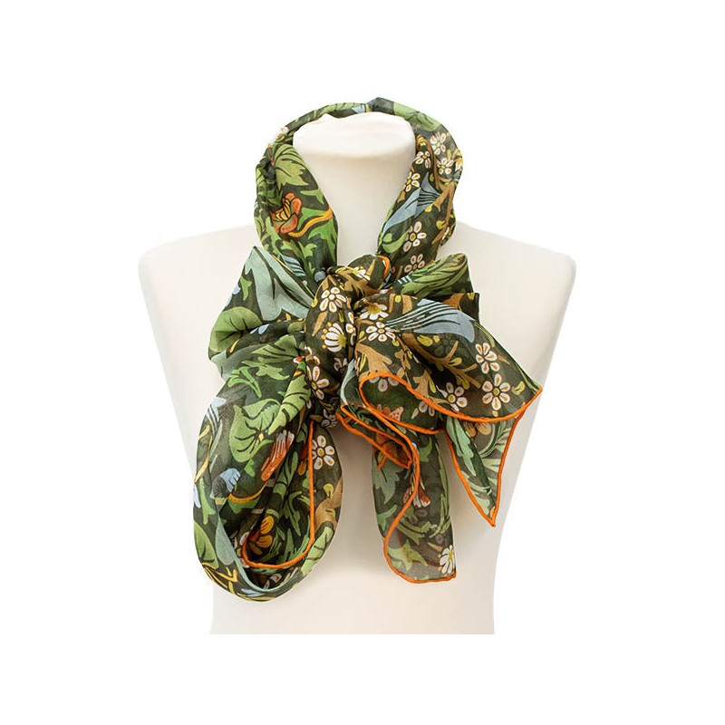 Scarves Fox and Chave Morris Blackthorn Chiffon Scarf £52.00