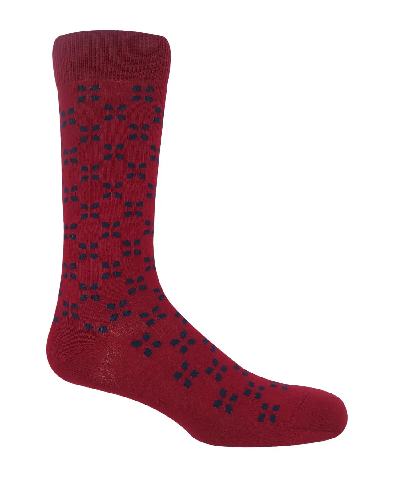 Men PEPER HAROW Cambridge Mens Socks - Burgundy £16.00
