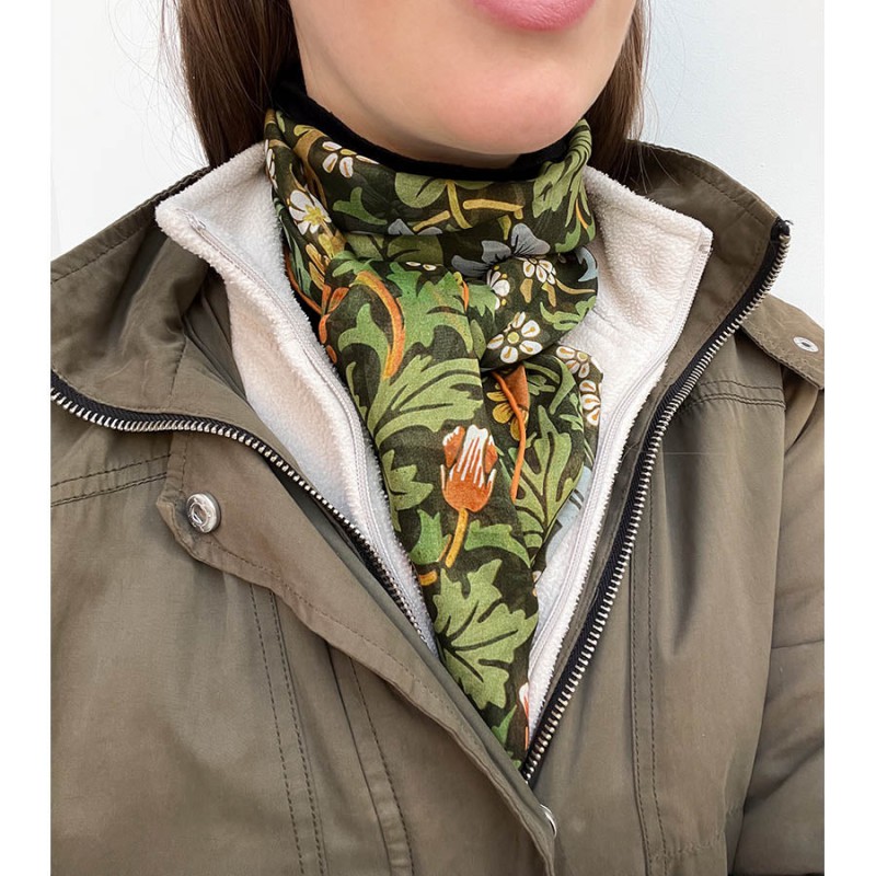 Scarves Fox and Chave Morris Blackthorn Chiffon Scarf £52.00