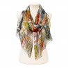 Scarves Fox and Chave Booklovers Chiffon Scarf £52.00