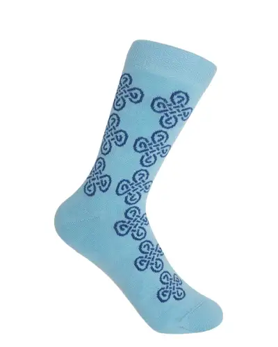 Women PEPER HAROW Knot Womens Socks - Blue £15.00