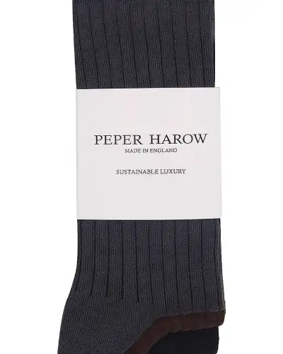 Men PEPER HAROW 3 Pack Essential Mens Socks - Neutral £36.00