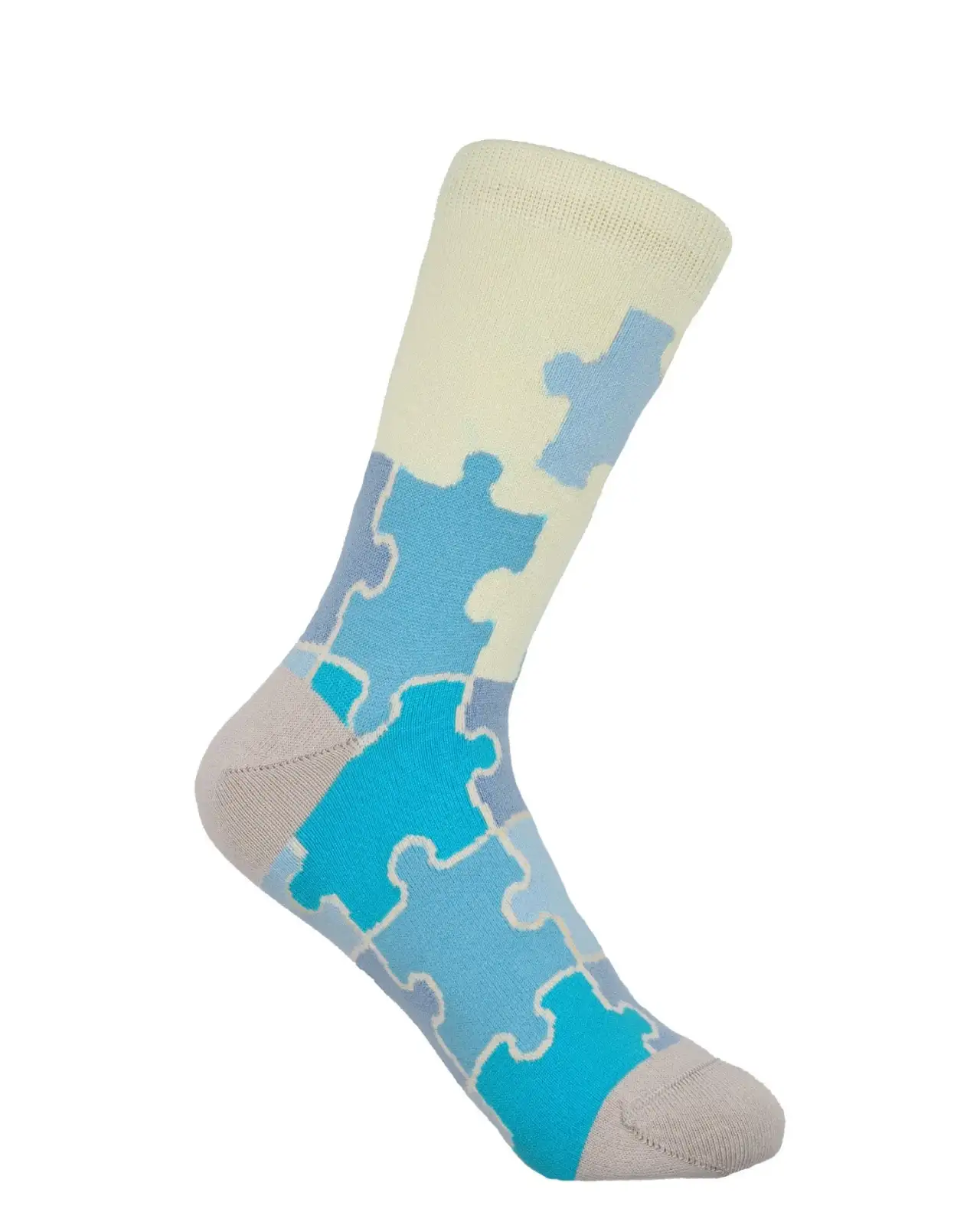 Women PEPER HAROW Jigsaw Womens Socks - Blue £15.00