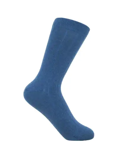 Women PEPER HAROW Indulgent Cashmere Womens Socks - Blue £18.00