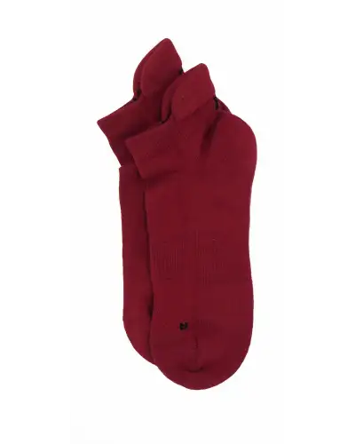Men PEPER HAROW Organic Mens Trainer Sport Socks - Burgundy £14.00