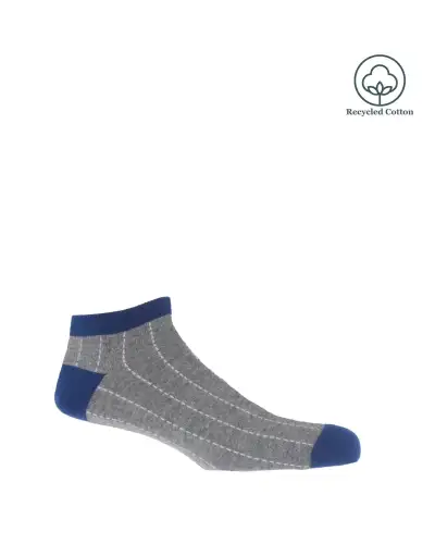 Men PEPER HAROW Dash Mens Trainer Socks - Grey £12.00