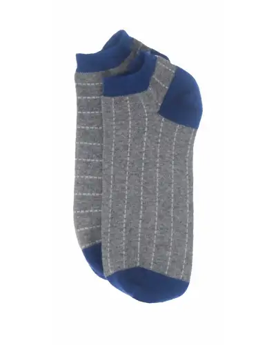 Men PEPER HAROW Dash Mens Trainer Socks - Grey £12.00