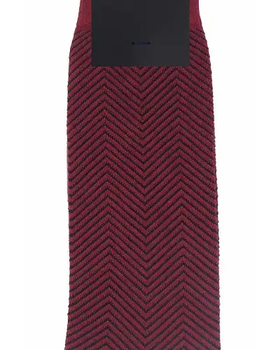 Men PEPER HAROW Lux Taylor Mens Socks - Burgundy £16.00