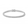 Fine Jewellery Babette Wasserman Diamond Tennis Bracelet 18Ct White Gold £12004.00