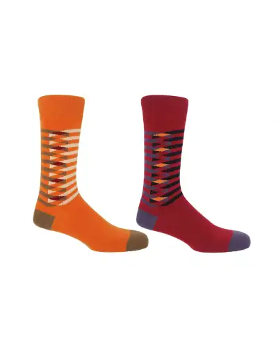 Men PEPER HAROW Symmetry Mens Bundle - Orange Red £28.00