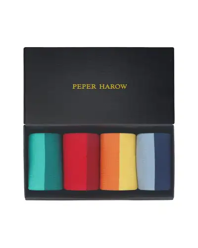 Gents PEPER HAROW Block Stripe Mens Gift Box £54.00