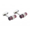 Cufflinks Babette Wasserman Bayonet Cufflinks Amethyst £99.00