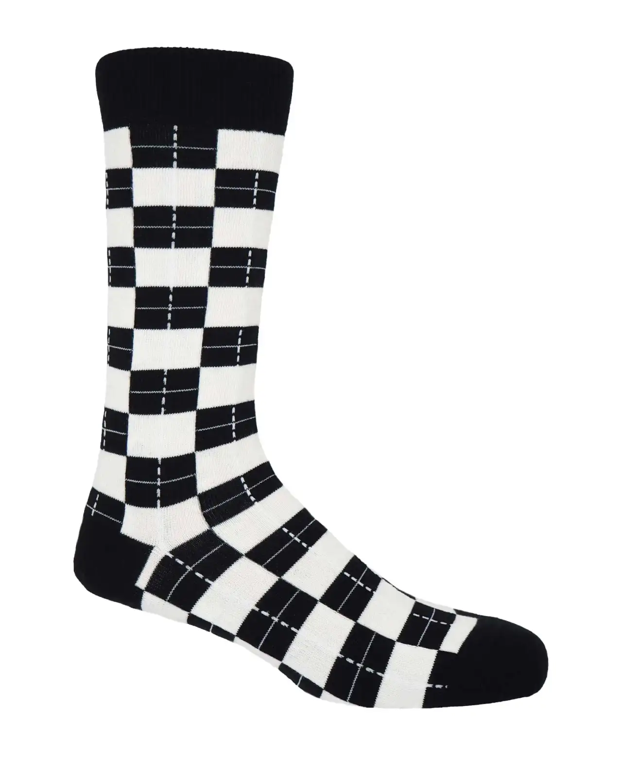 Men PEPER HAROW Checkmate Mens Socks - Black £16.00