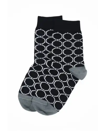 Women PEPER HAROW Beehive Womens Socks - Black £15.00