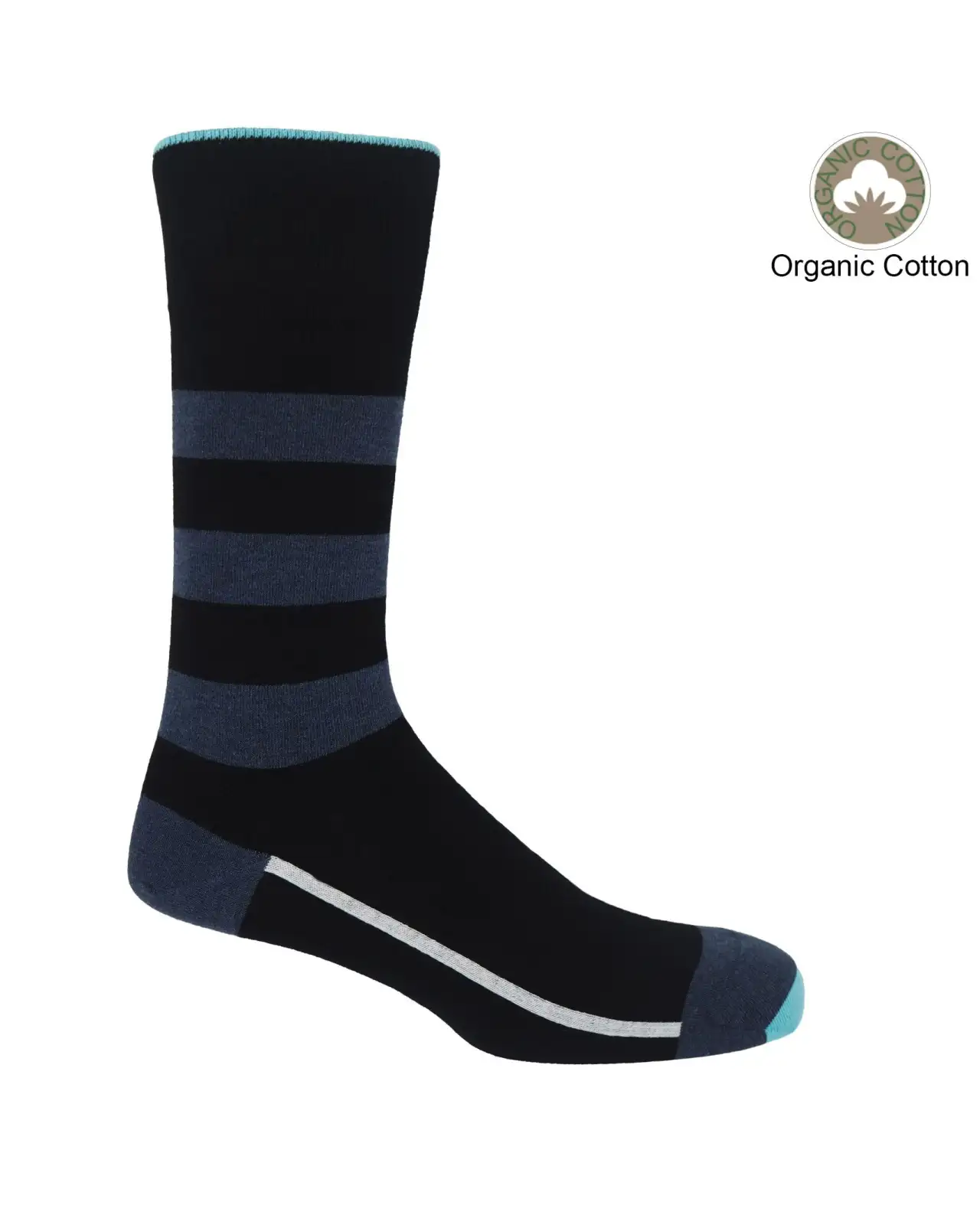 Men PEPER HAROW Equilibrium Organic Mens Socks - Black £17.00