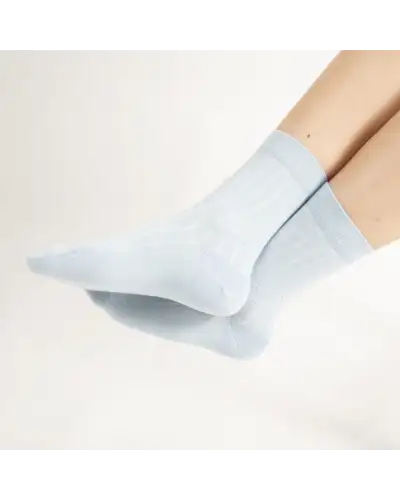 Women PEPER HAROW Puzzle Womens Socks - Blue £15.00