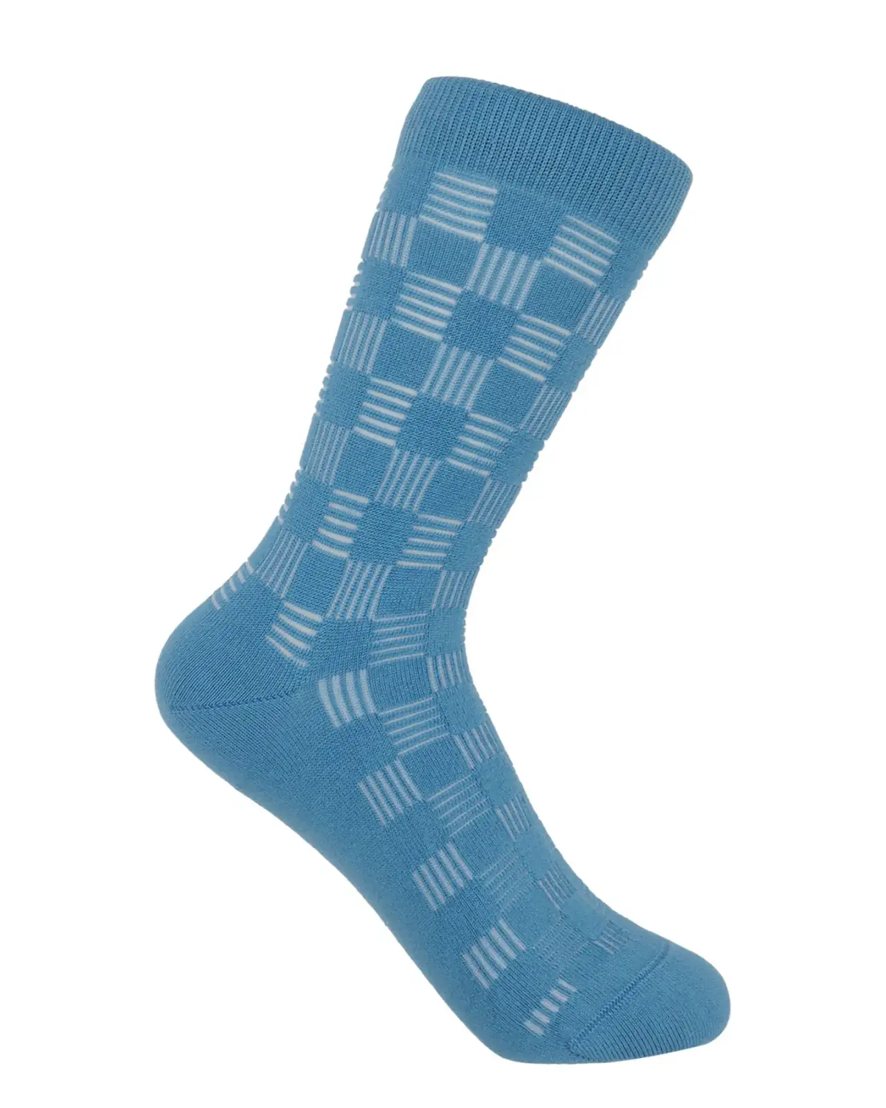 Women PEPER HAROW Battenberg Womens Socks - Blue £15.00