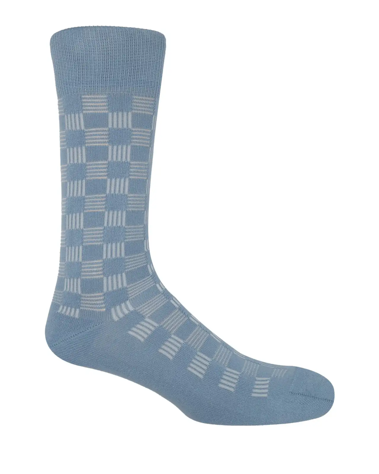 Men PEPER HAROW Battenberg Mens Socks - Blue £16.00