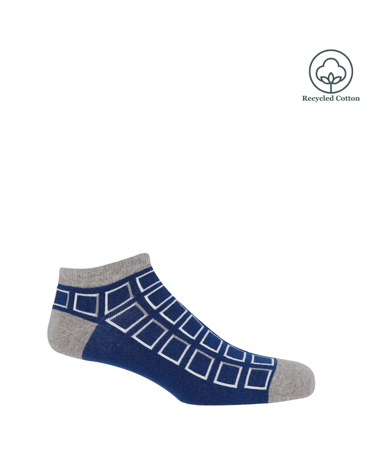 Men PEPER HAROW Cube Mens Trainer Socks - Blue £12.00