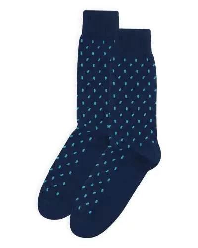 Men PEPER HAROW Notting Hill Mens Socks - Blue £14.00