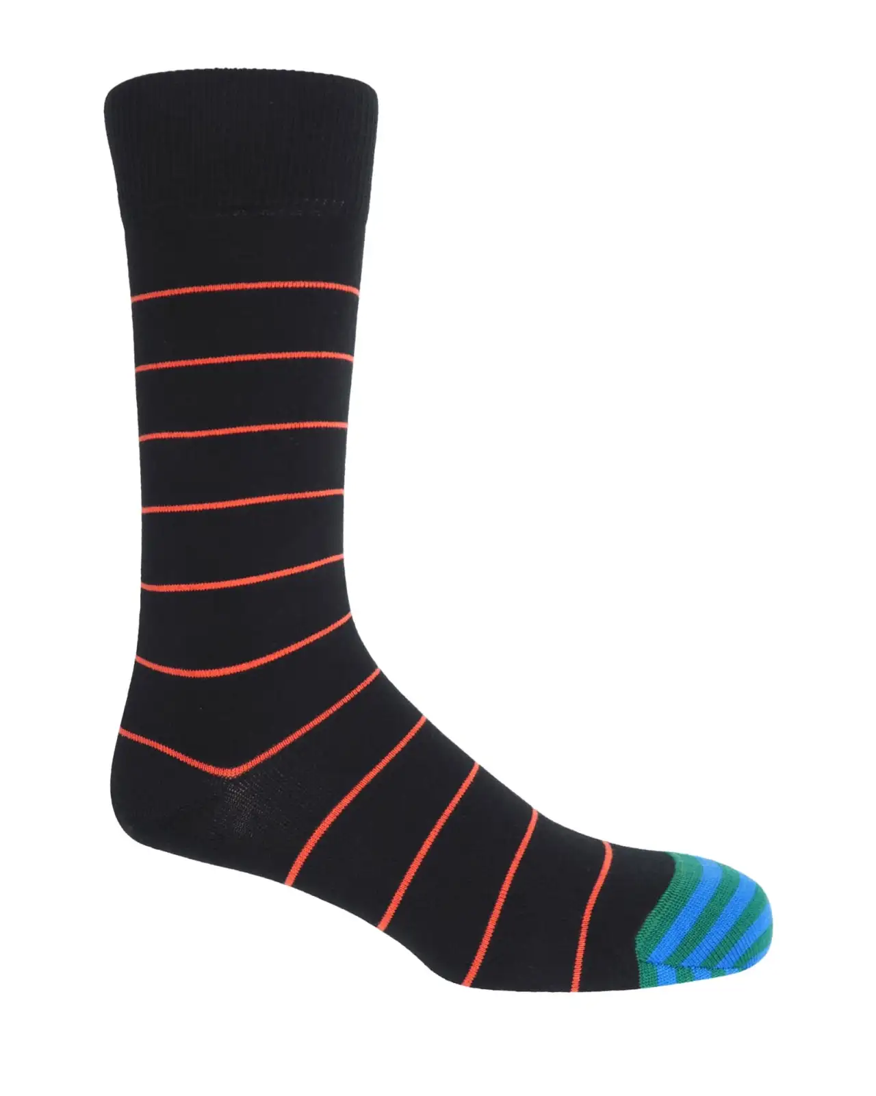 Men PEPER HAROW Thin Stripe Mens Socks - Black £16.00