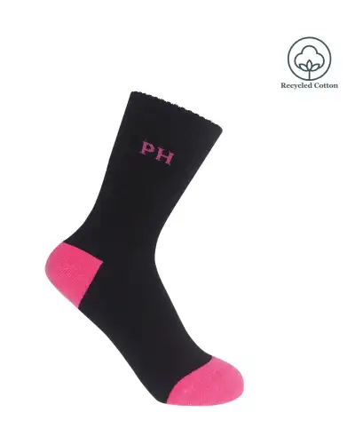 Women PEPER HAROW Reversible Womens Sport Socks - Black £13.00