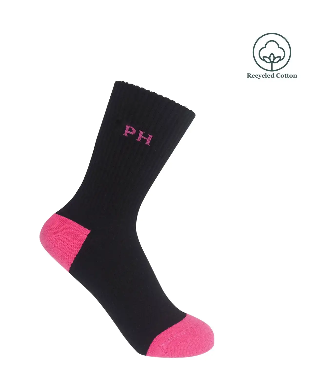 Women PEPER HAROW Reversible Womens Sport Socks - Black £13.00