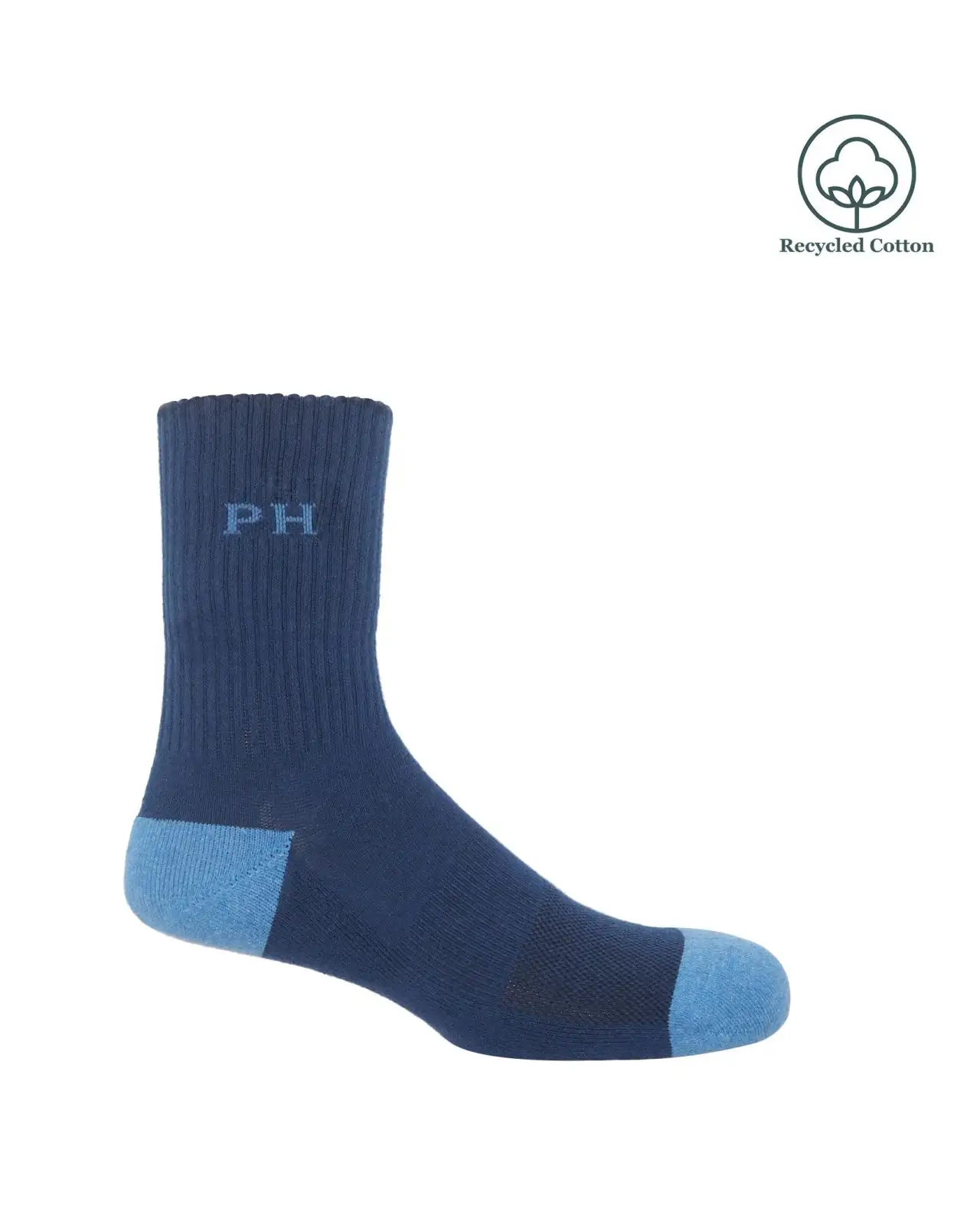 Men PEPER HAROW Reversible Mens Sport Socks - Blue £14.00