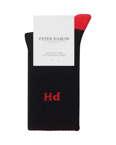 Men PEPER HAROW Reversible Mens Sport Socks - Black £14.00