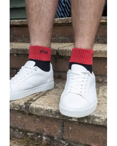 Men PEPER HAROW Reversible Mens Sport Socks - Black £14.00