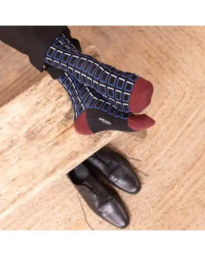 Men PEPER HAROW Cube Mens Socks - Black £14.00