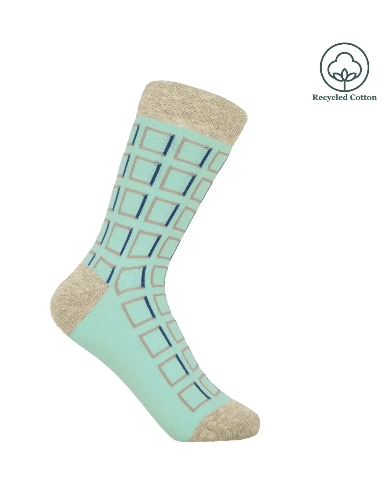 Women PEPER HAROW Cube Womens Socks - Blue £13.00