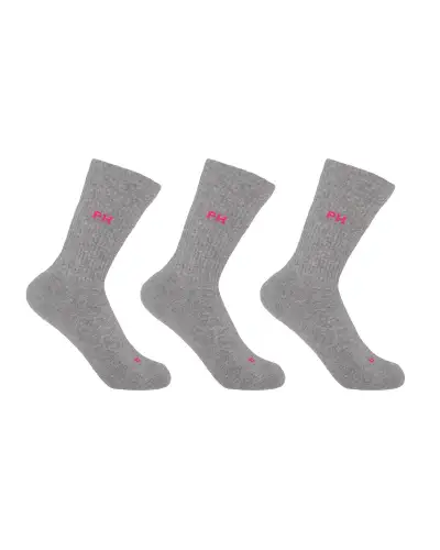 Women PEPER HAROW 3 Pack Essential Womens Sport Socks - Grey £27.00