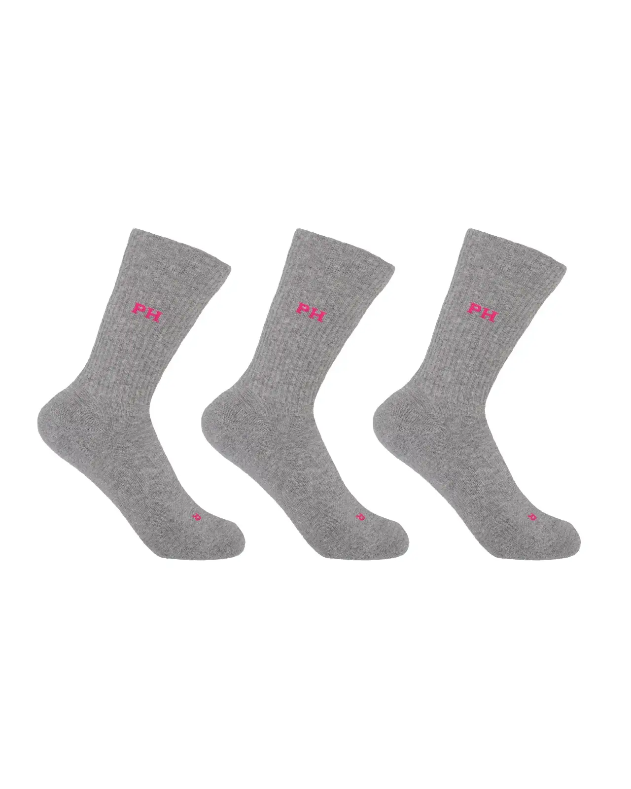 Women PEPER HAROW 3 Pack Essential Womens Sport Socks - Grey £27.00