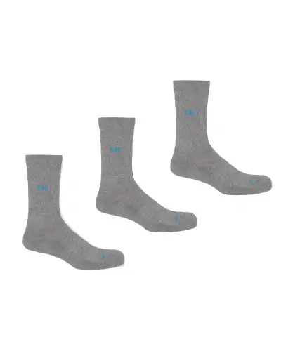 Men PEPER HAROW 3 Pack Essential Mens Sport Socks - Grey £30.00