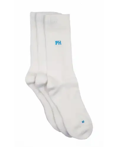 Men PEPER HAROW 3 Pack Essential Mens Sport Socks - White £30.00